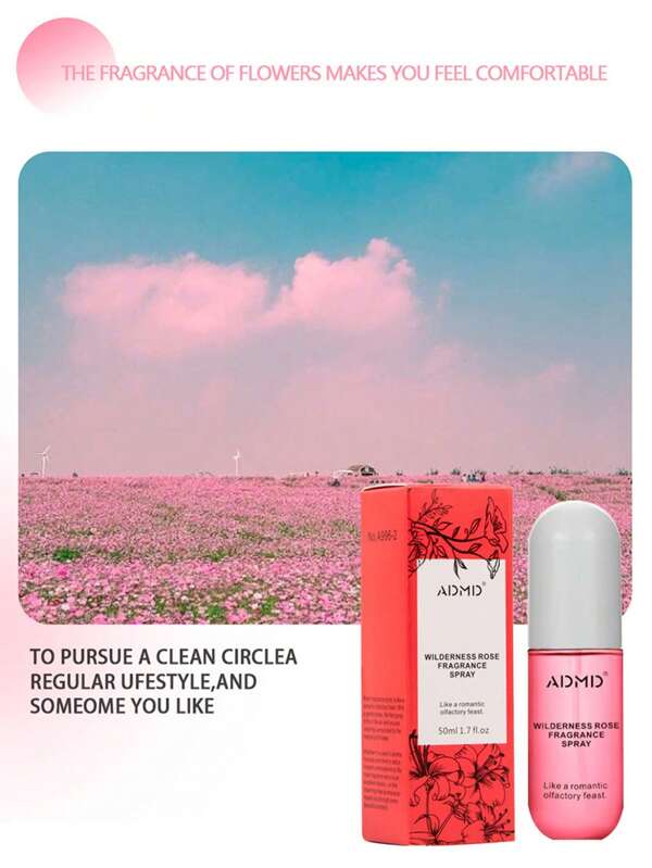 Natural Fragrance Spray 50ml - Lasting Fragrance For 10 Hours Coconut Fragrance Grass Fragrance, Deodorizes The Home And Car Alcohol-Free Formula Classic Fragrance Small And Easy To Carry Traveling, Queuing For Dinner, Ready To Use, Portable