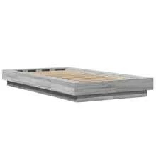 vidaXL Giroletto Grigio Sonoma 75x190 cm in Legno Multistrato - Grigio - Visualizzare 5