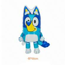 Bluey Bruy 主题气球装饰，生日派对桌面花车装饰 - Bruy、Bingo、完美的派对装饰，给粉丝的惊喜礼物节日派对装饰 - 彩色 - 查看 10