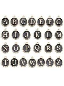店铺福利：新款时尚A-Z 26字母项链，精美首字母名字锁骨链项链，女士时尚首饰项圈礼物 - A-Z 26 Letter Necklace - 查看 7