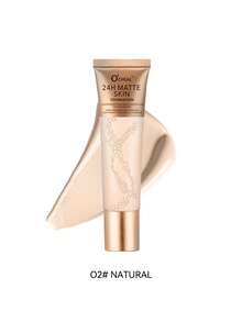 O'CHEAL 哑光 BB 霜 - 保湿全覆盖粉底，含遮瑕膏和保湿液体化妆品，24 小时保持自然妆容 - 彩色 - 查看 11