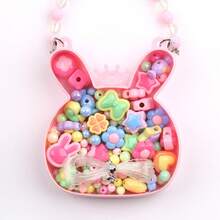 1 Box Mixed Acrylic Beads Kit, DIY Jewelry Making Supplies For Beginners - Multicolor - View 8