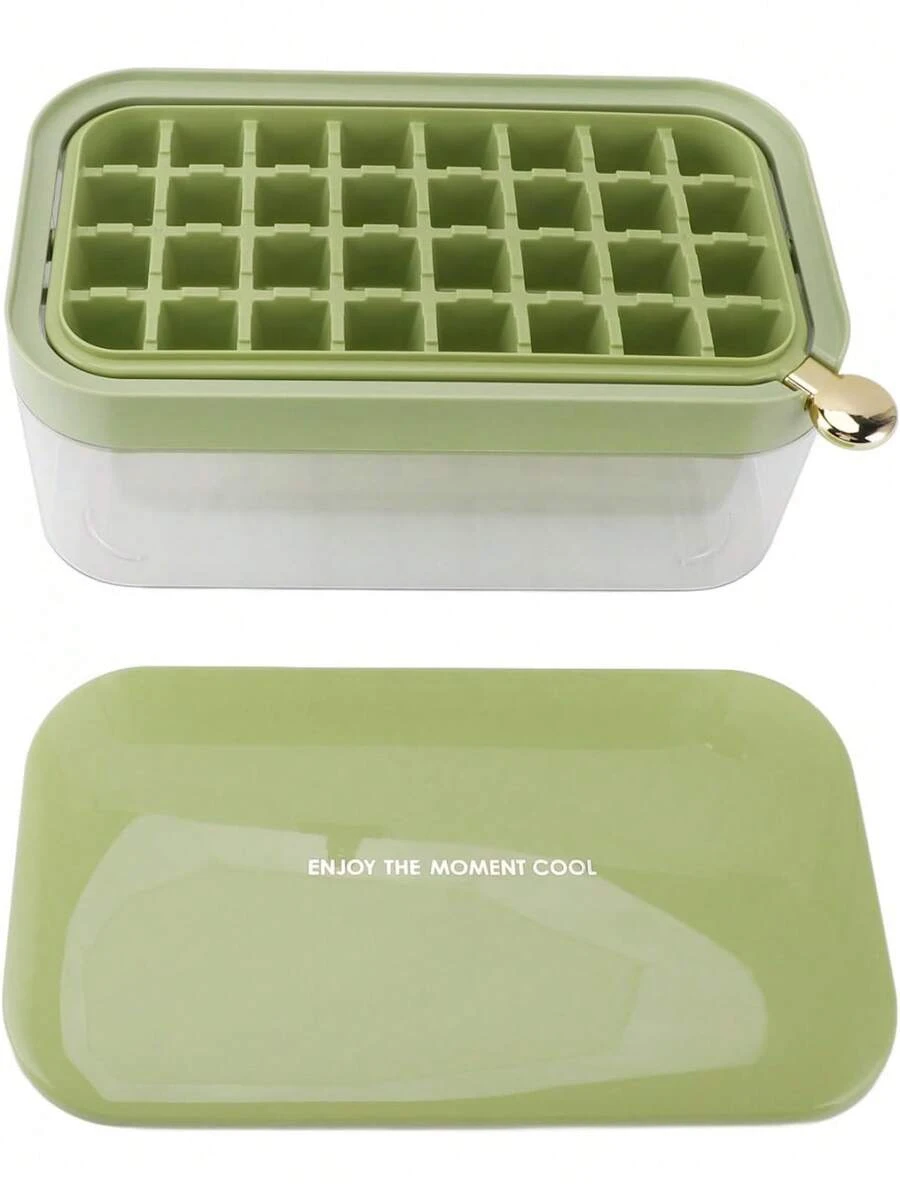 Ice Cube Tray Set Summer Party Ice Supply For Beverage - Loving Families Efficient Ice - Making Material Assurance - Green - View 1
