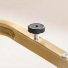 SoBuy FBT110-G Side Table With 2 Shelves Sofa Table Coffee Table Laptop Table Bedside Table Nursing Table With Golden Metal Frame W X H X D Approx.: 50 X 58 X 30 Cm - Gold - View 7