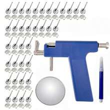 Professional Ear Piercing Gun Kit With 18 Pairs 316 Stainless Steel Stud Earrings-Reusable Ear Piercing Kit For Salon Home Use - Ear Piercing Gun + 18 Pairs Of Ear Studs - View 14