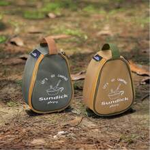 Outdoor Camping Cookware Storage Bag, Portable Carry Handle Bowl Pouch, Utility Organizer Bag - Multicolor - View 5