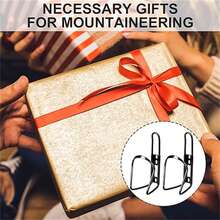 1 pieza Caja portabotellas de agua, soporte para botella de bicicleta, soporte portabotellas de aleación de aluminio ligero para bicicleta para actividades al aire libre - Multicolor - Ver 6