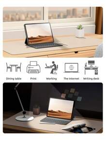 1Pc Geavanceerde Napa Textuur Kunstleren Lichte Bureau Onderlegger, Dubbelzijdig Gebruik, Kantoor Bureau Onderlegger, Grote Muismat, Antislip Kunstleren Bureau Onderlegger, Laptop Bureau Onderlegger, Waterdicht Bureau Schrijfblok Voor Kantoor En Thuis (Paars, Roze)
