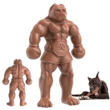 Jouets pour chiens pour les mâcheurs agressifs. Jouet à mâcher drôle pour chiens musclés. Os à mâcher en nylon incassable, longue durée. Jouets de mâchage pour chiots, jouets de dentition pour grands chiens. Jouets pour chiens pour les garder occupés. Jouet à mâcher durable en nylon.