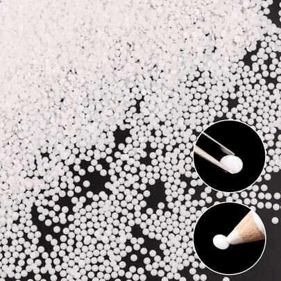 500pcs/1000pcs Resin DIY Jelly Rhinestones Flat Bottom Mini Rhinestone Jewelry Craft Decor For Phone Cases, Clothing, Shoes, 2mm/3mm/4mm/5mm/6mm