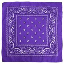 1pc Unisex Boho Style Retro Paisley Pattern Bandana, Fashionable Lightweight Multi-Purpose Headscarf For Casual, Dance, Sports, Cycling, All Seasons Use