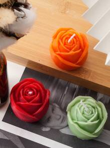 1pc Rose Confession Scented Candles, 3D Rose Flower Candle,Fresh Air, Enhance Home Atmosphere And Photo Environment Props,Aromatherapy Candle Decoration,For Family Bedrooms, Birthdays, Weddings, Spring,Wedding Decor,Home Decor,Gift Idea For Wedding Season, Mother's Day Creative Premium Gift