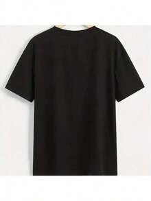 Camiseta de mujer con gráfico de grupo musical Run Dmc para cuello redondo - Negro - Ver 2