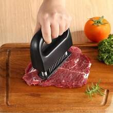 1 pezzo Tenderizzatore di carne a 48 aghi, in acciaio inossidabile, tenderizzatore per bistecca e pollo, strumento per tenderizzare la carne