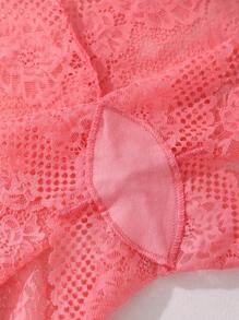 5 PCS Women's Sexy Lace Boxer Shorts Mid Waist Seamless Briefs Tummy Control &Butt Lifter Stretch Panties Hollow Out Sports Underwear Lingerie
