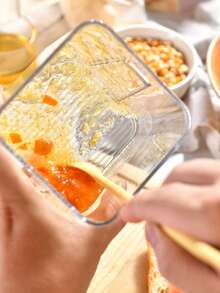 2-In-1 Multifunctional Silicone Butter Scraper/Jam Spoon, Double-Headed Design, Can Clean Peanut Butter Jars, Kitchen Tool, Suitable For Cream, Cooking, Etc. - Multicolor - View 6