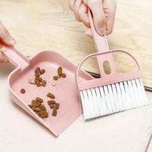 Conjunto de gato, hámster, recogedor y escoba, herramientas de limpieza profesionales para mascotas, recogedor de arena y accesorios de escoba para conejo y cobaya