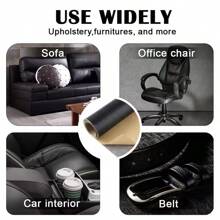 Self-Adhesive Leather Repair Patches PU Leather Fabric Stickers For Leather Clothes Sofa Car Seats Furniture Bags Repair Sticky