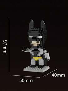 Takara Tomy Spider-Man Building Blocks IronMan Groot Brick Cartoon Character Rocket Raccoon Micro Rhinestone Small Particles Assembled DIY Building Block Toys Children Birthday Gift