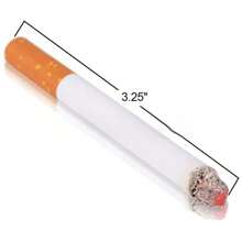 Cigarro falso como regalo de vacaciones, regalo de cumpleaños, regalo, decoración, cigarrillo de utilería, broma, entretenimiento para alivio del estrés