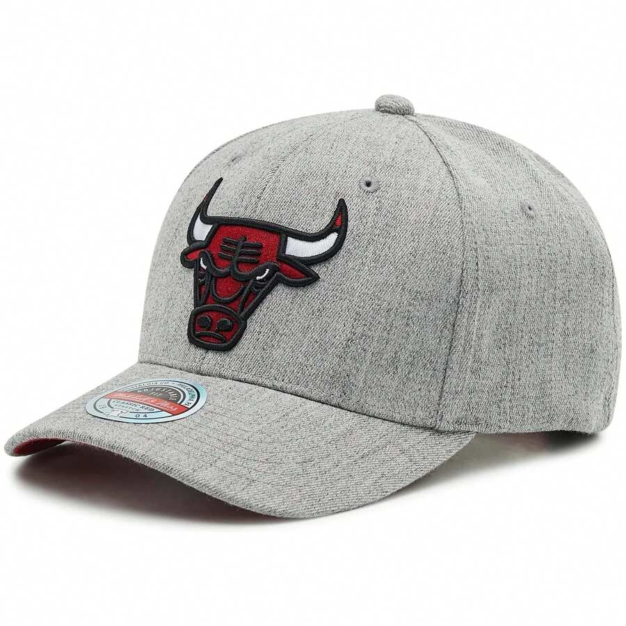 Mitchell & Ness Team Heather 2.0 Stretch Snapback Lakers Cap For Men And Women In Grey ✅ 24/72h Delivery To Spain (Peninsula) - Grey - View 1