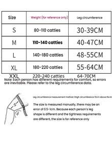 1pc,Outdoor Cycling And Running Compression Knee Pads For Men And Women, Suitable For Running, Knee Support Compression Sleeves, Cross-Border Hot Selling Neutral Exercise Knee Pads Gym Accessories Knee Support Sports Knee Pads Gym Knee Pads - Black - View 9