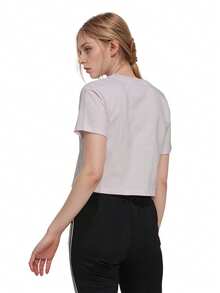 Adidas CROPPED TEE - Pearl Amethyst  - View 3