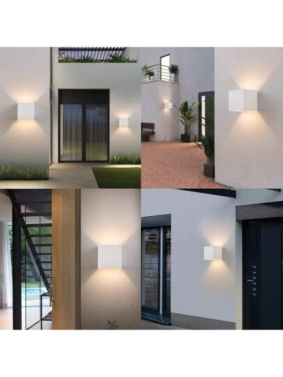 Wand Verlichting LED Indoor/Outdoor: Outdoor Warm Wit IP65 G9 Up Down Stairs Lighting Indirect Ho Walls Bedroom Corridor Stairwell view 9