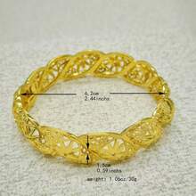 1 قطعة سوار أساور مفتوح موضة للسيدات، إكسسوار فاخر للعروس، سوار زفاف، أساور أنيقة بطراز أوروبي وأمريكي للسيدات