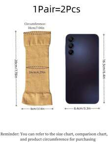 2 Pcs Compression Arm Sleeves, Slimming Arm Shaper, Suitable For Fitness Exercise, Slim And Tight Elastic Elbow Shaper Gym Gym Accessories Coderas - Multicolor - View 4