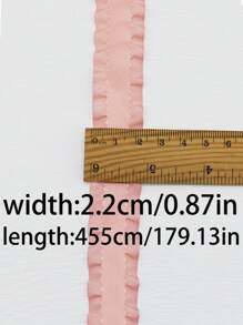 (5 Yards/Roll) 2.2cm Skirt Edge Satin Ribbon, Gift Wrapping, Cake Baking Packaging, Floral Wrapping, Wedding Decoration, DIY Crafts, Headwear, Brooch, Garment Accessories,Christmas Valentine Day