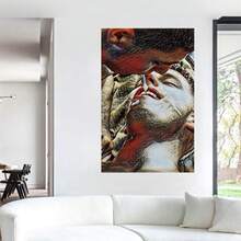 Framed Abstract S Exy Man Hot Muscle Gay Poster Gay Man Art (13) Canvas Painting Posters And Prints Wall Art For Living Room Bedroom Decor - Framed - View 4