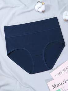 5 件套女士中腰透气纯棉三角裤 - 彩色 - 查看 8