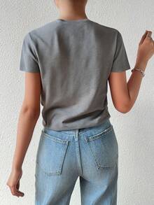 Women T-Shirts - Jasper Grey - View 2