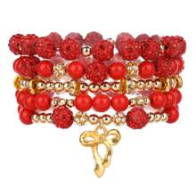 1pc Resin Scarlet Tinsel Stack, Universal, Cup Topper Charms, Tumbler Accessories, Cup Charms For Brand Cup