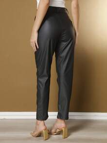 Calças couro femininas/calça alfaiataria/ calça básica / calça elegante/ calça skinny/ calça blogueira/calça da moda