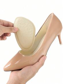 Soft High Heel Front Cushion Pads For Women, Non-Slip Breathable Sweat-Absorbent Foam Insole For Shoes Too Big