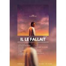 法国流行说唱歌手海报/音乐专辑印刷帆布墙挂/家居装饰礼品（无框） - 彩色 - 查看 33