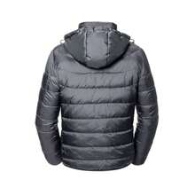Russell Europe Mens Nano Hooded Padded Jacket (Iron Grey) - Grey - View 2
