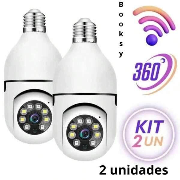 Prova D'água Infravermelho Lâmpada Sem Fio Wifi Kit Câmera Segurança