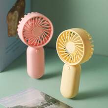 Portable Handheld Makeup Fan, Makeup Setting Tool, Women's Summer Cooling Device, Quiet Desktop Mini Electric Fan For Dorm