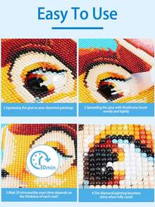 Diamond Painting Sealant Kit 200/240ml, Diamond Painting Glue For Diamond Painting, Diamond Art Glue To Protect Diamond Paintings, Permanent Glittering Diamond Art Sealant Kit - Diamond Painting Sealant - View 3