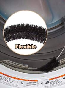 Multi-Functional Cleaning Brush; Can Be Used To Clean All Kinds Of Pipes; Washing Machine Cleaning Brush; Dryer Pipe Brush Cleaning Brush; Washing Machine Cleaning Inner Tube Liner Brush; One Thing Multi-Purpose; Home Goodies