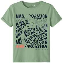 Name It 13214374-BASIL Camiseta infantil de manga curta verde ✅ Entrega em 24/72h para Espanha (península)