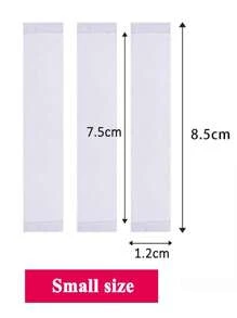 Fita Hijab 360/180/72/36 peças/acessórios para fita Hijab em formato de toldo, perfeita para usar, casual, fita dupla face antiderrapante