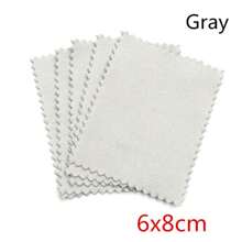 10 pièces/20 pièces Chiffon de polissage argenté : Chiffons de polissage pour les bijoux et l'argenterie, chiffons de nettoyage et de polissage pour l'argent