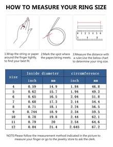 FUNEIA 12Pcs 14K Gold Plated Cubic Zirconia Stackable Rings | Dainty Heart Thumb & Finger Rings For Women, Tarnish-Resistant Minimalist Jewelry Set (Size 6-10) - Vàng - Xem 6