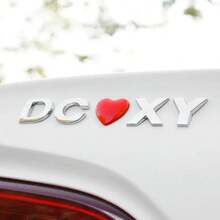 Zinc Alloy, Solid Metal Letters, Car 3D Letters, Car Stickers, English Letters, Car Logos, Alphanumerics - Silver - View 10