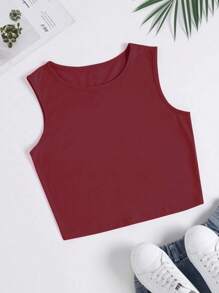 Damen 3-teiliges kurzes Tank Top. Klassisches, vielseitiges Schwarz, Weiß und Burgund, geeignet für Outdoor-Lässig, Bergsteigen, Wandern, Strandspiele, Partys, Sport, Stadtbummel und andere Anlässe