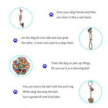 1/4/5pcs High-Quality Rope Pet Toy, For Adult Dogs To Chew, Relieve Boredom, Relieve Anxiety, Strengthen Teeth And Gums, Super Bite-Resistant,-Toxic, Suitable For Small And Medium-Sized Dogs.